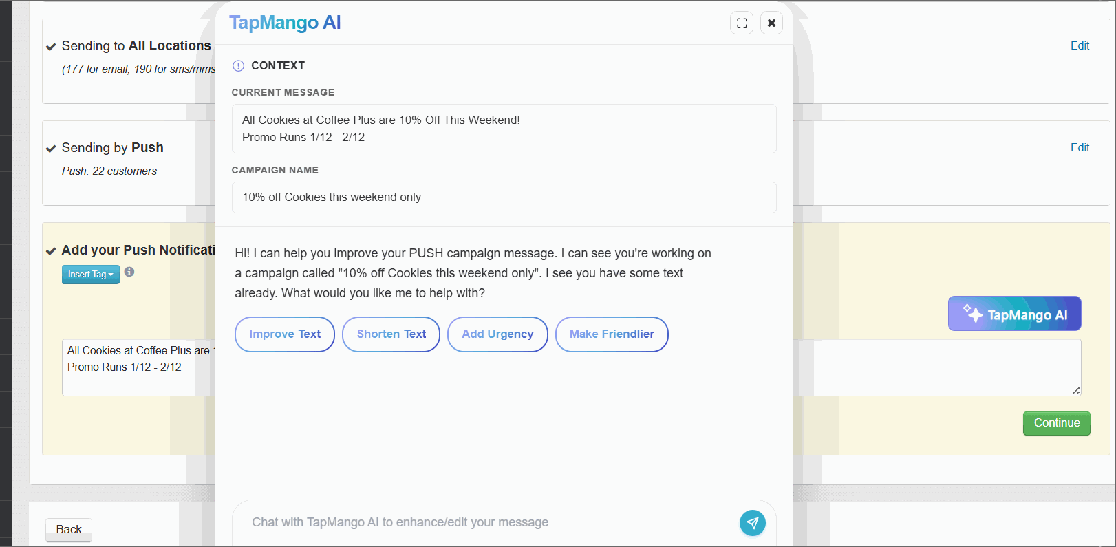 TapMango AI - Improve Text.gif